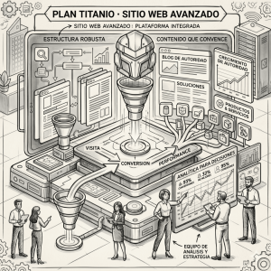 Plan Titanio · Sitio Web Avanzado