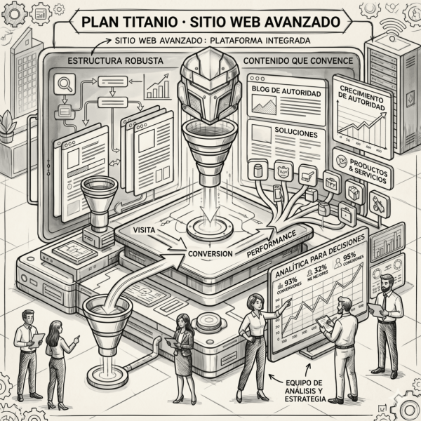 Plan Titanio · Sitio Web Avanzado